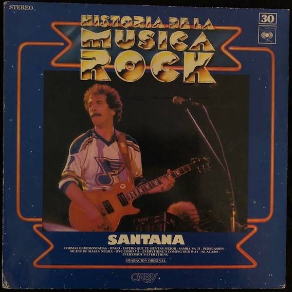 Santana ‎– Santana's Greatest Hits