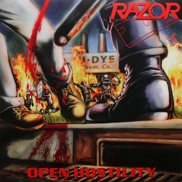 Razor ‎– Open Hostility