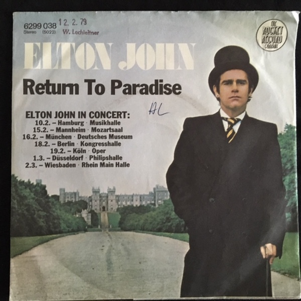 Elton John ‎– Return To Paradise