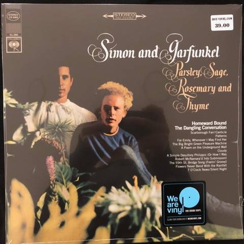 Simon & Garfunkel ‎– Parsley, Sage, Rosemary And Thyme