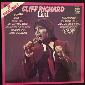 Cliff Richard ‎– Live!