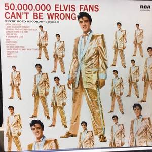 Elvis Presley ‎– 50,000,000 Elvis Fans Can't Be Wrong (Elvis' Gold Records, Vol. 2)