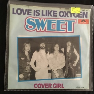 The Sweet ‎– Love Is Like Oxygen