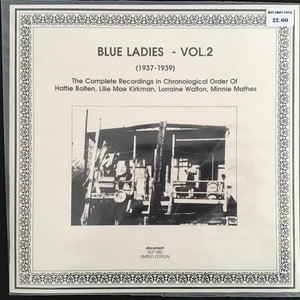 Various ‎– Blue Ladies - Vol.2 (1937-1939)