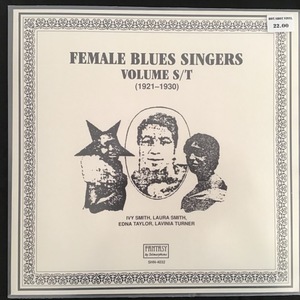 Various ‎– Female Blues Singers Volume S/T (1921-1930)
