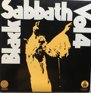 Black Sabbath ‎– Black Sabbath Vol 4