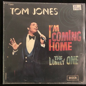 Tom Jones ‎– I'm Coming Home