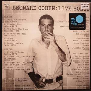 Leonard Cohen ‎– Live Songs