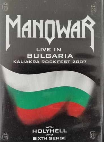 DVD - Manowar, HolyHell, Sixth Sense – Live in Bulgaria Kaliakra Rock Fest 2007