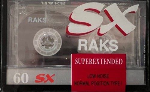 Празна Аудио Касетка RAKS SX 60