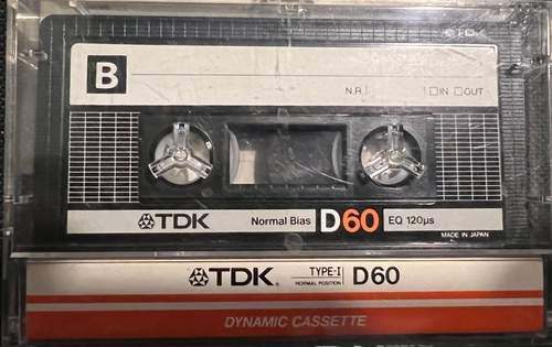 Употребявани Аудиокасетки TDK D60