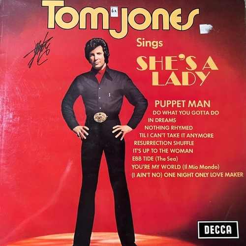 Tom Jones – Tom Jones Sings She's A Lady